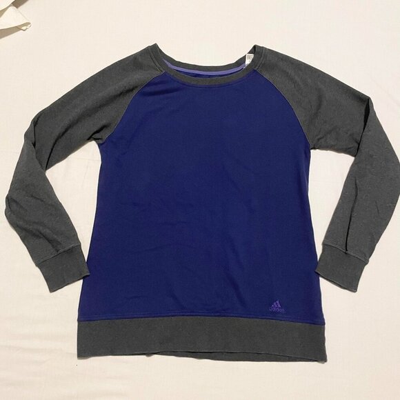 Adidas Climalite Cotton Long Sleeve Shirt Womens Size Large - Picture 15 of 15